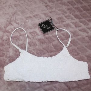 Brand New White Bikini Top